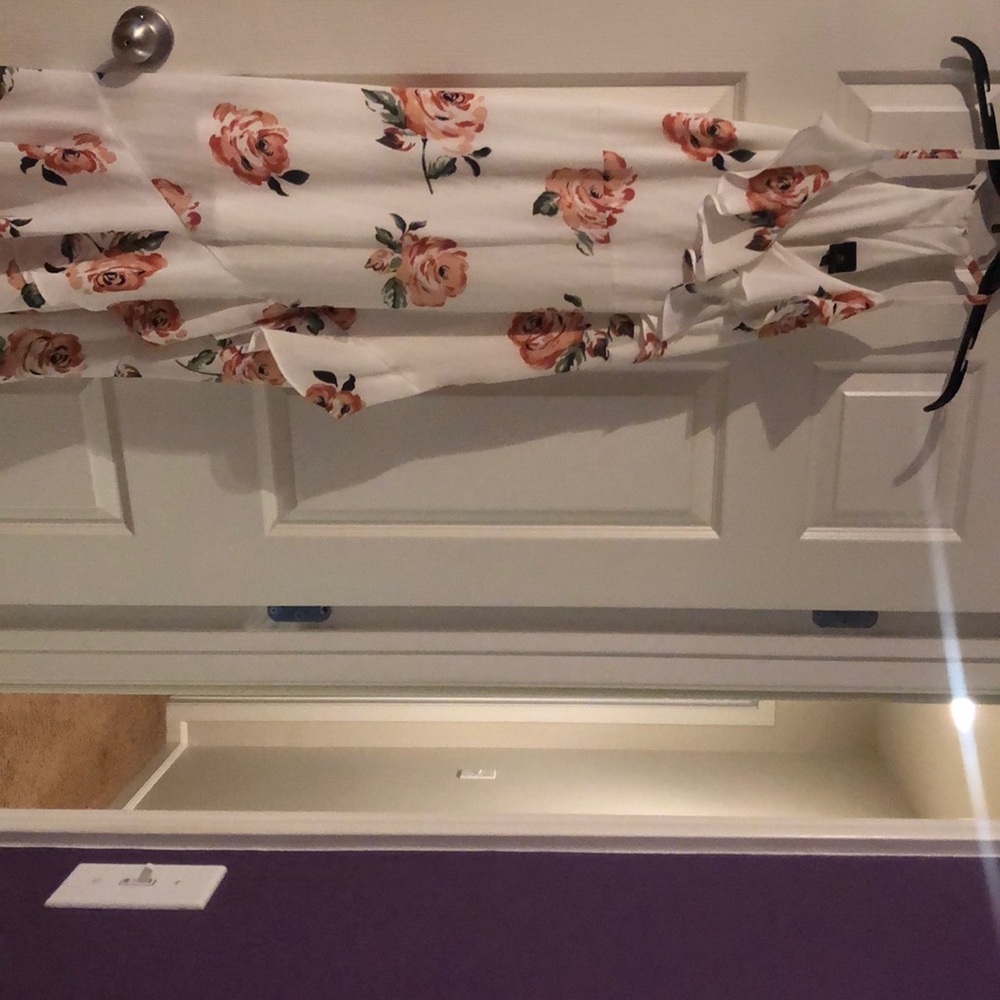 Long floral dress